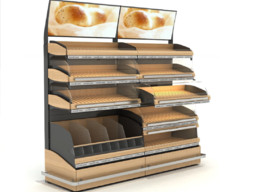 Хлебный стеллаж под выпечку