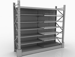 Стеллажи для розеток, выключателей