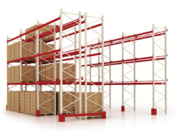 Фронтальные паллетные стеллажи