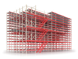 Складская мезонинная конструкция