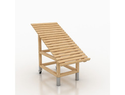 Стеллаж овощной на колесах