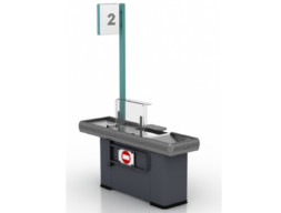 Кассовый прилавок Мини 1800 с узким накопителем