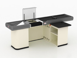 Кассовый прилавок с узким накопителем 2300(Левый)