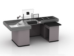 Кассовый прилавок с широким накопителем 3300(Правый)