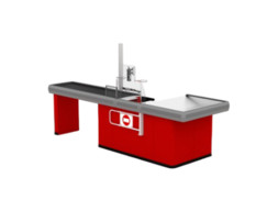 Кассовый прилавок 3300(Левый) с широким накопителем