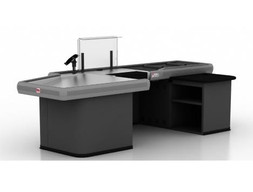 Кассовый прилавок с угловым накопителем 2900 (Правый)