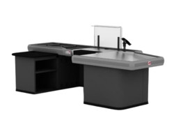 Кассовый прилавок с угловым накопителем 3700 (Правый)