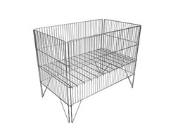 Накопитель с регулируемым дном 600х410