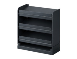 Низкий прикассовый стеллаж 650