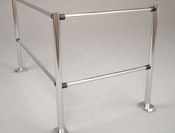 Система ограждений для тележек