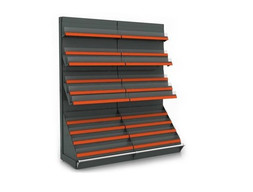 Стеллаж с навеской для прессы