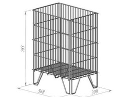 Корзина для распродаж с регулируемым дном